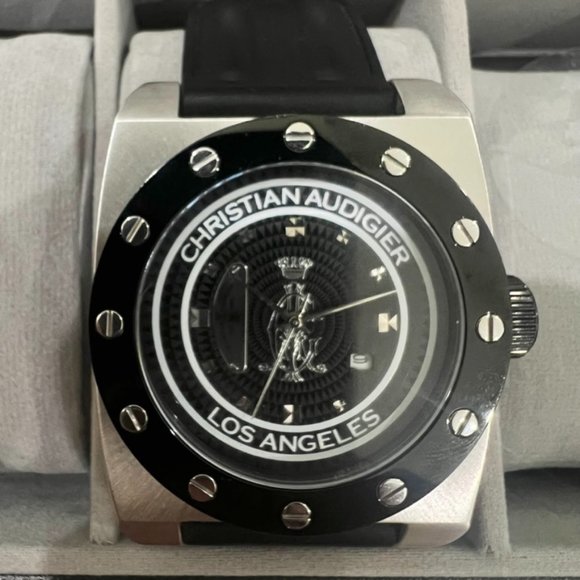 RARE Christian Audigier Los Angeles Wristwatch - Picture 1 of 7